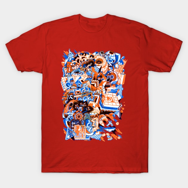 Funky II T-Shirt by hugomaciel